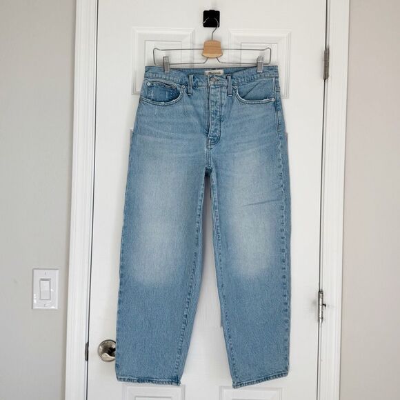 Madewell Balloon Jeans in Hewes Wash Size 29 - Picture 5 of 13